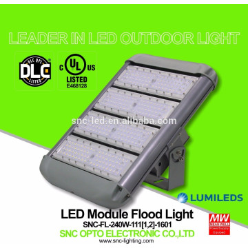 UL DLC Listed 240 Watt LED Tunnel Light with Mean Well HLG Driver